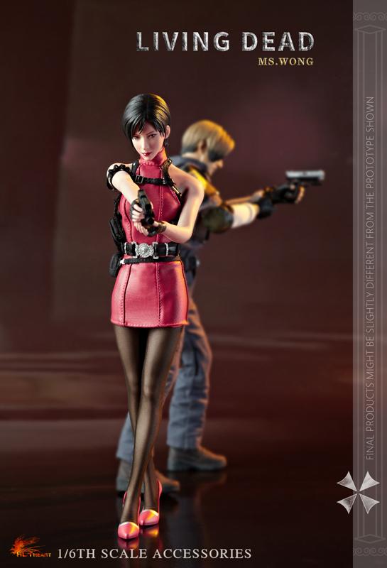 HOT HEART 1/6 Valentine Evil Ms.Wong FD006A Female Action Figure