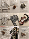 (KITBASH) MILITARY SET, HELMET, NECK PEG, HANDS PEG, CLOAK