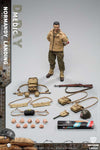 Crazy Figure  1/12 WWII U.S. Rangers On D-Day  (set of 8 ) LW011, LW012, LW013, LW014, LW015, LW016, LW017, LW018