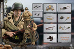 Crazy Figure  1/12 WWII U.S. Rangers On D-Day  (set of 8 ) LW011, LW012, LW013, LW014, LW015, LW016, LW017, LW018