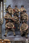 Crazy Figure  1/12 WWII U.S. Rangers On D-Day  (set of 8 ) LW011, LW012, LW013, LW014, LW015, LW016, LW017, LW018