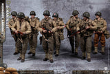Crazy Figure  1/12 WWII U.S. Rangers On D-Day  (set of 8 ) LW011, LW012, LW013, LW014, LW015, LW016, LW017, LW018