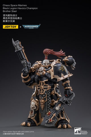 JOYTOY 1/18 Black Legion Havocs Champion Brother Slael