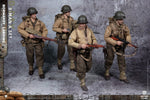 Crazy Figure  1/12 WWII U.S. Rangers On D-Day  (set of 8 ) LW011, LW012, LW013, LW014, LW015, LW016, LW017, LW018