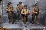 Crazy Figure  1/12 WWII U.S. Rangers On D-Day  (set of 8 ) LW011, LW012, LW013, LW014, LW015, LW016, LW017, LW018