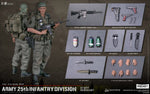 Army 25th Infantry Division Pocket Elite Series Vietnam War 1/12 Scale Figure (SET OF 4)