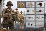 Crazy Figure  1/12 WWII U.S. Rangers On D-Day  (set of 8 ) LW011, LW012, LW013, LW014, LW015, LW016, LW017, LW018