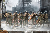 Crazy Figure  1/12 WWII U.S. Rangers On D-Day  (set of 8 ) LW011, LW012, LW013, LW014, LW015, LW016, LW017, LW018