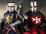 FIRE PHOENIX FP006 1/6 MALTA KNIGHT HOSPITALLER & LION KNIGHT TEMPLAR DOUBLE FIGURE SET