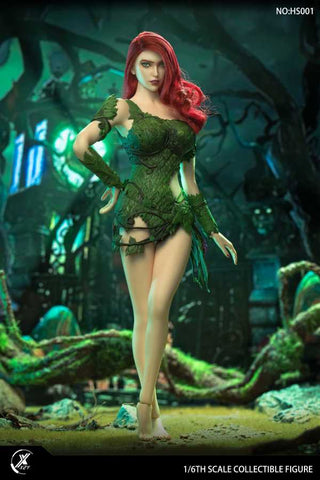 X2Y TOYS 1/6 Heroine Series HS001 Plant Controller Head Sculpture with Movable Eyes Woman action figure