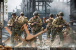 Crazy Figure  1/12 WWII U.S. Rangers On D-Day  (set of 8 ) LW011, LW012, LW013, LW014, LW015, LW016, LW017, LW018