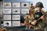 Crazy Figure  1/12 WWII U.S. Rangers On D-Day  (set of 8 ) LW011, LW012, LW013, LW014, LW015, LW016, LW017, LW018