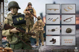 Crazy Figure  1/12 WWII U.S. Rangers On D-Day  (set of 8 ) LW011, LW012, LW013, LW014, LW015, LW016, LW017, LW018
