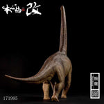 Nanmu Studio 44cm Jurassic Series Brachiosaurus (Watchmen) 1/35 Scale Dinosaur Statue(Brown)