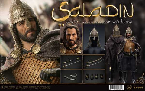 POPTOYS EX035 1/6 Nothing,Everything” Saladin Fine copper handmade armor