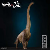 Nanmu Studio 44cm Jurassic Series Brachiosaurus (Watchmen) 1/35 Scale Dinosaur Statue(Brown)