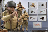 Crazy Figure  1/12 WWII U.S. Rangers On D-Day  (set of 8 ) LW011, LW012, LW013, LW014, LW015, LW016, LW017, LW018