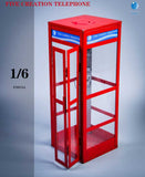 FIVETOYS: F2013A 1/6 A Telephone Booth (RED VARIANT)