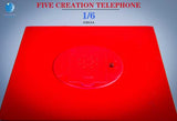 FIVETOYS: F2013A 1/6 A Telephone Booth (RED VARIANT)