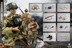 Crazy Figure  1/12 WWII U.S. Rangers On D-Day  (set of 8 ) LW011, LW012, LW013, LW014, LW015, LW016, LW017, LW018