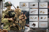 Crazy Figure  1/12 WWII U.S. Rangers On D-Day  (set of 8 ) LW011, LW012, LW013, LW014, LW015, LW016, LW017, LW018