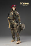 Very Cool (VCF-2050) Flecktarn Female Soldier - Kerr 1/6 scale Figure