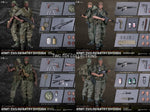 Army 25th Infantry Division Pocket Elite Series Vietnam War 1/12 Scale Figure (SET OF 4)