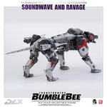 THREEZERO Transformers BUMBLEBEE – DLX SOUNDWAVE AND RAVAGE 3Z0160