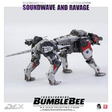 THREEZERO Transformers BUMBLEBEE – DLX SOUNDWAVE AND RAVAGE 3Z0160