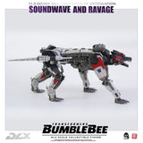 THREEZERO Transformers BUMBLEBEE – DLX SOUNDWAVE AND RAVAGE 3Z0160