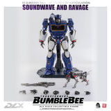 THREEZERO Transformers BUMBLEBEE – DLX SOUNDWAVE AND RAVAGE 3Z0160