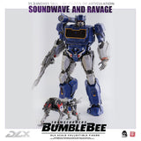 THREEZERO Transformers BUMBLEBEE – DLX SOUNDWAVE AND RAVAGE 3Z0160