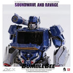 THREEZERO Transformers BUMBLEBEE – DLX SOUNDWAVE AND RAVAGE 3Z0160