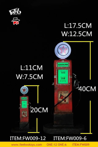 FEELWOTOYS 1/6 FW009-6 vintage gas pump