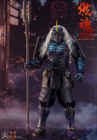Dark Crown Toys Burning Souls Crimson Blue 1/6 Scale Figure Limited Edition