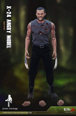 Burning Soul X24A 1/6 Villain Wolverine Damaged ver.