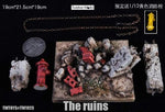 TWTOYS Fire Hydrant Ruin Scene Platform Diorama 1/6 or 1/12 TW1923