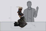 CM-SE023 COO Model 1/6 Dragon Rock of Okehazama Scene Platform