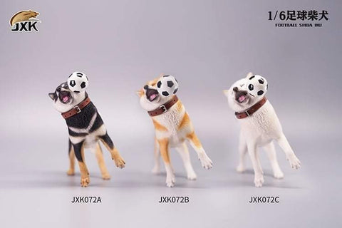 JXK JXK072B  1/6 Football Shiba Inu