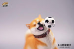 JXK JXK072B  1/6 Football Shiba Inu