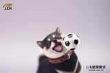 JXK JXK072B  1/6 Football Shiba Inu