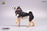 JXK JXK072B  1/6 Football Shiba Inu
