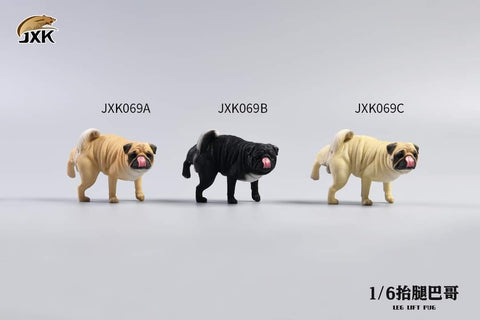 JXK JXK069C 1/6 Leg Lift Pug