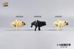 JXK JXK069C 1/6 Leg Lift Pug