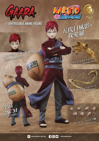 Zen Creations 1/6 Naruto Shippuden Gaara figure