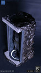B92 Toys BK-0001 Bad Gnaqua Display case with lighting for 1/6 figures