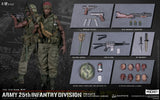 Army 25th Infantry Division Pocket Elite Series Vietnam War 1/12 Scale Figure (SET OF 4)
