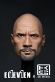 EK-01B Eleven × Kai Studio 1/6 Dwayne Johnson Head Sculpt