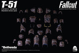 ThreeZero: 3Z0179 Fallout T-51 Blackbird Armor Pack