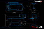 Toys Box Workshop Scene Test Desk 1/6 Scale Diorama TB090